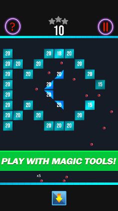 Bricks Breaker -Shoot the ball - Screenshot 1