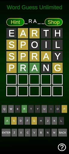 Word Guess Unlimited - Screenshot 1