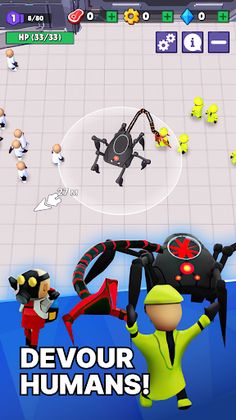 Robot Invasion - Idle Arcade - Screenshot 1