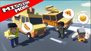 Crazy Road: Fast Food Truck - Screenshot 1