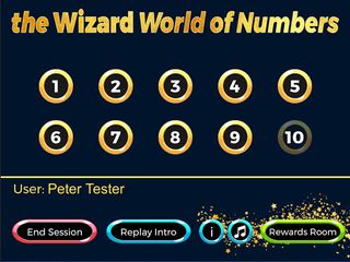 The Wizard World of Numbers - Screenshot 1