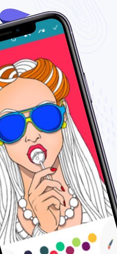 Colorfy Colouring Book Games - Screenshot 3