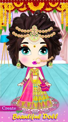 Doll Dress Up Games and Makeup - Screenshot 1
