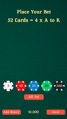 Blackjack Game - Screenshot 3