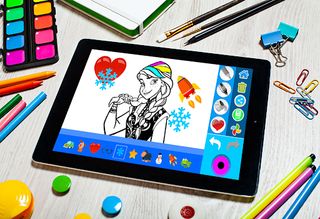 ICE Princess Coloring Game. - Screenshot 3