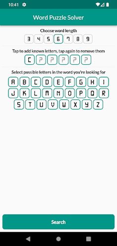 Word Puzzle Solver - Helper - Screenshot 1
