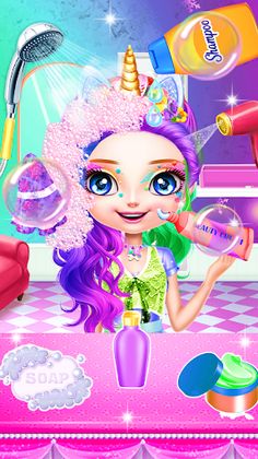 Princess Kids Makeup & DressUp - Screenshot 4