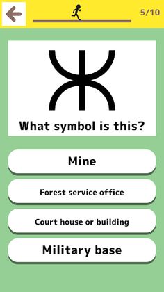 Japanese map symbols - Fun edu - Screenshot 2