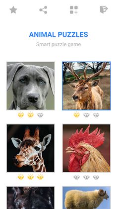 Jigsaw Animal Puzzles: Mosaic - Screenshot 1