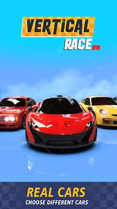 Vertical Race 3D - Car Racing - Screenshot 1