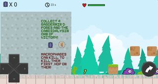 Escape the Macrophage! - Screenshot 1