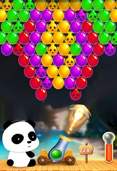 Panda 3D Bubble Shooter Game - Screenshot 3