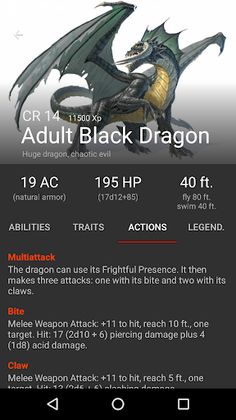 Monsters & Generators for D&D - Screenshot 3