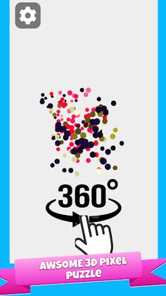 PixelArt:3D Puzzle - Screenshot 1