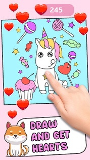Kawaii coloring: Paint & Color - Screenshot 1