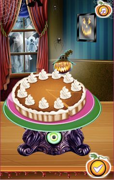 Cooking Hallowen Cake Maker Ga - Screenshot 4