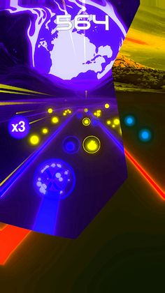 Alone Marshmello Color Road - Screenshot 2