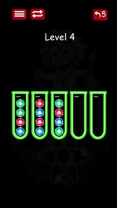 Fire Ball Sort - Brain Game - Screenshot 1