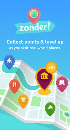 Zonder: Real-World Travel Game - Screenshot 1