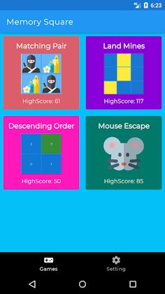 Memory Square - Screenshot 1