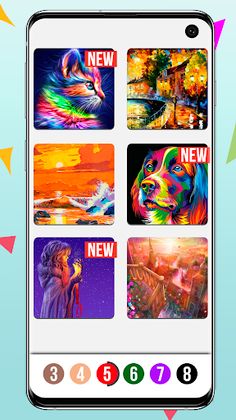 Coloring by numbers - color by - Screenshot 2