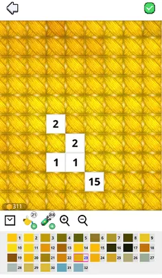 Cross Stitch Color by Number - Screenshot 1
