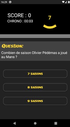 Football Quiz Chrono Le Mans - Screenshot 3
