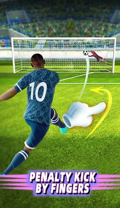 Penalty shootout:Football game - Screenshot 1
