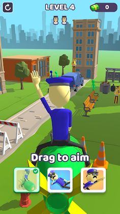 Police Throw - Screenshot 1