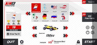 TimeChamp Racing - Screenshot 1