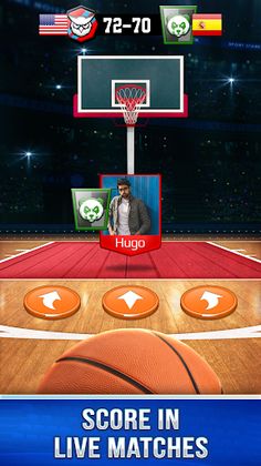 Basketball Rivals: Sports Game - Screenshot 1