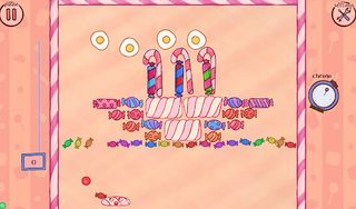 brick breaker with sweets - Screenshot 3