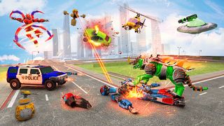 Spider Hero Robot Transform - Screenshot 2