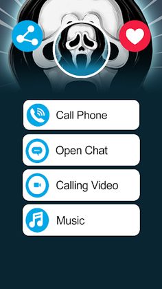 Fake call scary ghost - Screenshot 1