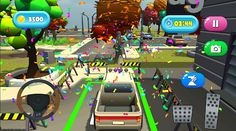 Crazy Toon Car Parking Game 3D - Screenshot 3