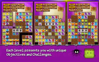 Halloween Drops - Match three - Screenshot 2