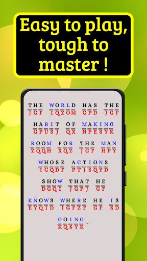 Cryptogram:Decode The Sentence - Screenshot 3