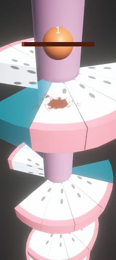 Helix Jump Fruit - Screenshot 3