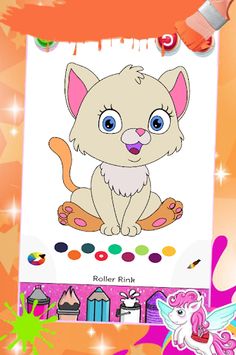 Cat coloring Pages - Screenshot 1