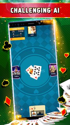 Euchre Offline - Single Player - Screenshot 2