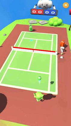 TENNIBLE : Casual Tennis game - Screenshot 3