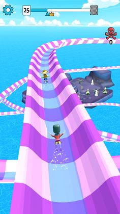 Aqua Slide Water PlayFun Race - Screenshot 1