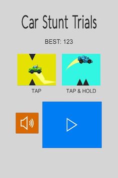 Car Stunt Trails - Drive Race - Screenshot 1