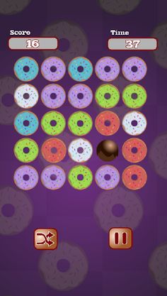 Donuts Match Game - Screenshot 2