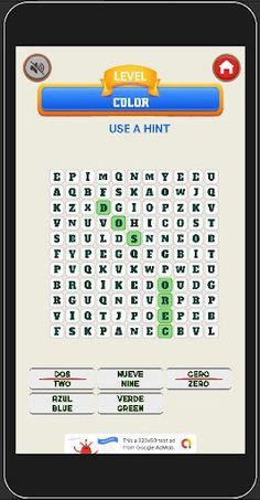 Hidden Words with Mystery Word - Screenshot 3