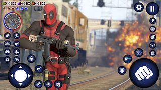 Miami Rope Hero Spider Game 2 - Screenshot 2