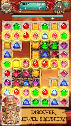 Jewels Deluxe - mystery match - Screenshot 4