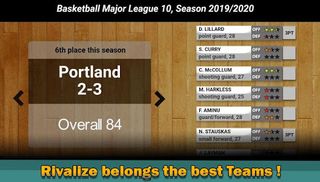 New Basketball Coach 2018-2019 - Screenshot 1