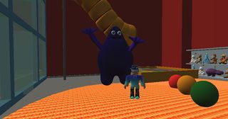 Rainbow Grimaze: Obby Parkour - Screenshot 1