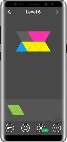 Paper Puzzle - Triangle Block - Screenshot 4